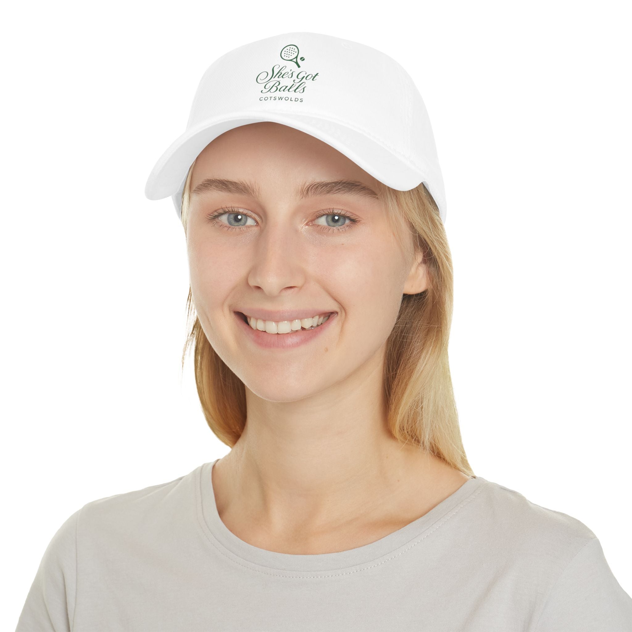 She’s Got Balls Cotswolds Tennis Cap — Low Profile Baseball Hat