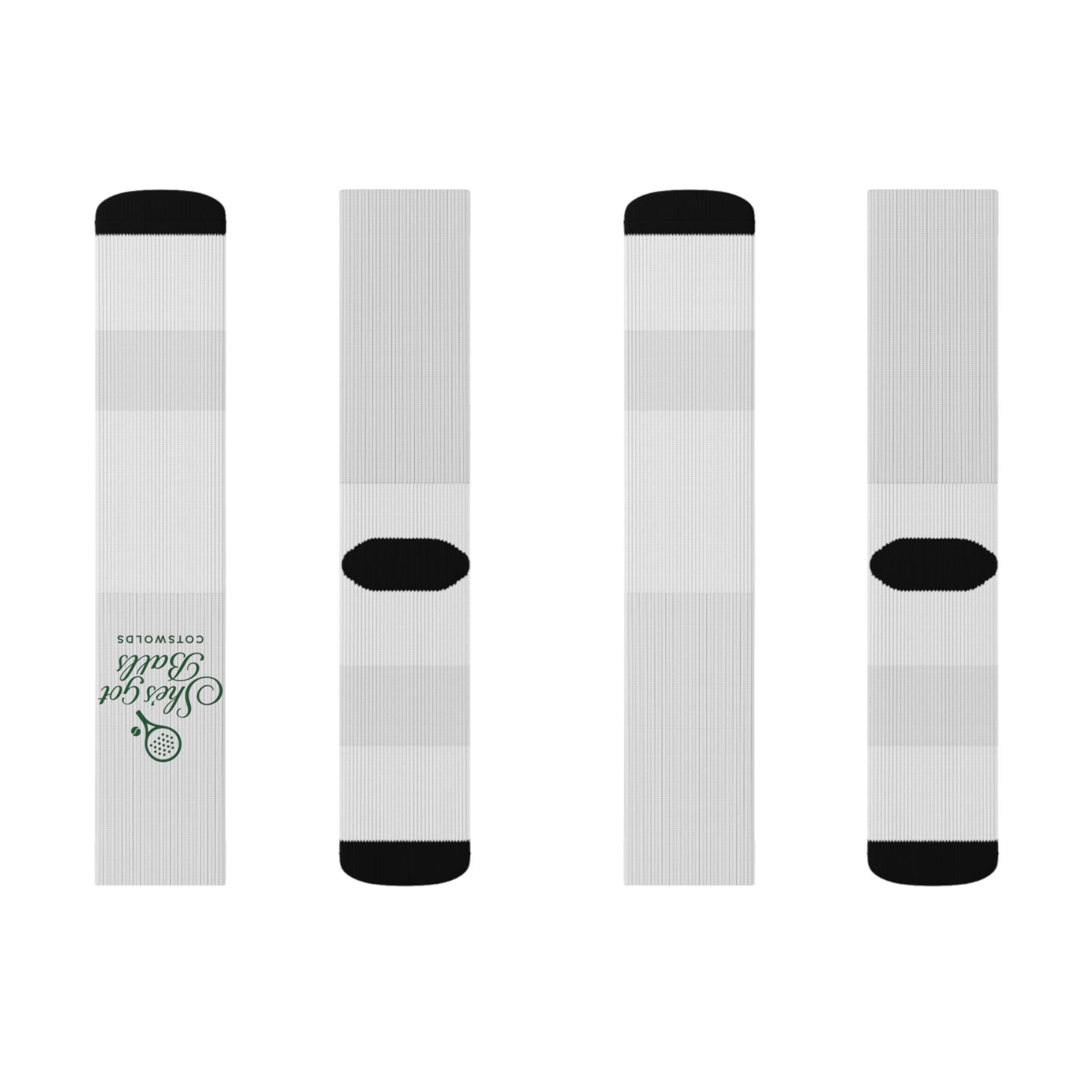 Golf Rules Sublimation Socks – Novelty Crew Socks for Golfers